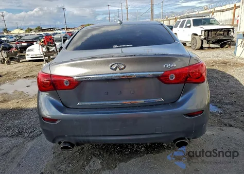 2015 Infiniti Q50 Base from USA, damaged, VIN JN1BV7AP0FM347668